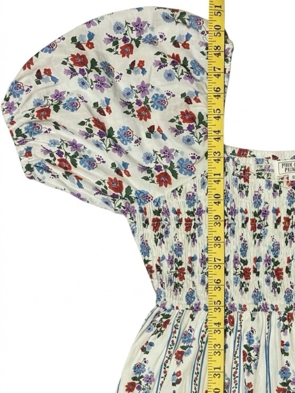 Pink City Prints Cindy Dress in the "Alpine Mix" - Picture 4 of 8